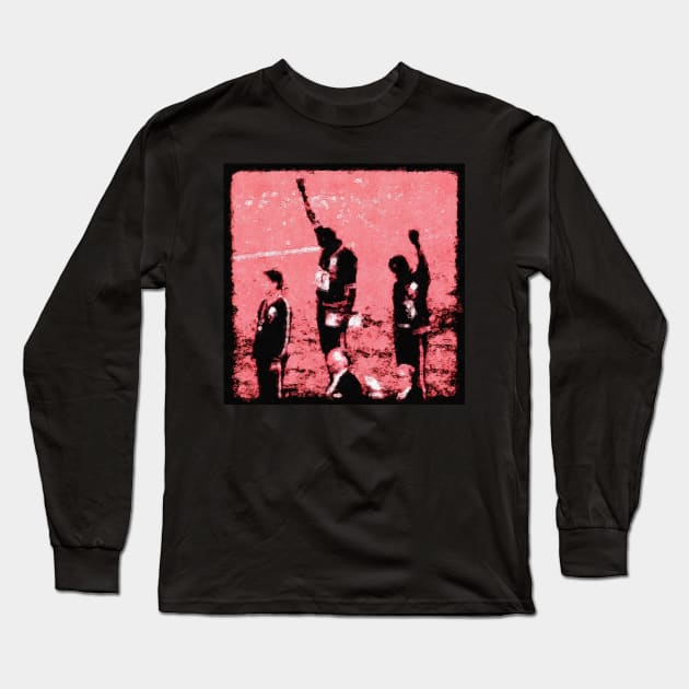 Black power - track & field Long Sleeve T-Shirt by Grey Reign